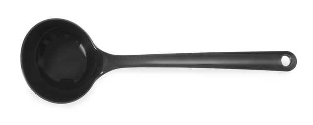 Suppe øse, svart 0,14 liter 