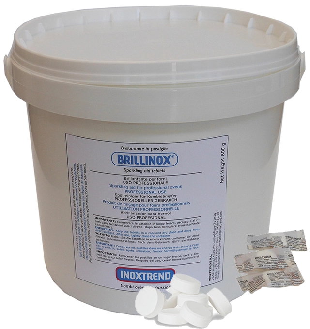 Skyllemiddel Brillinox for Inoxtrend 80stk tabletter 