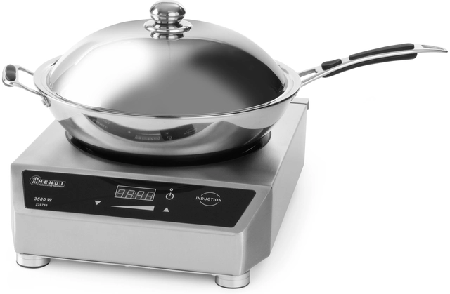 Induksjonsplate Wok 3500W inkl. wok panne 