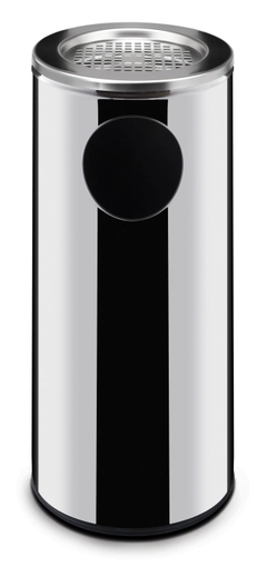 S&#248;ppelkasse, st&#229;l 33L. Med askebeger