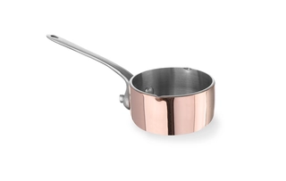 Sauspanne, liten med tut Ø 5x3 cm