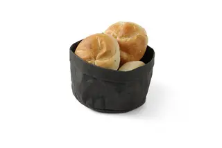 Papirbrødposer Svart