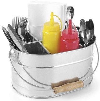 Bestikkbøtte Galvanisert stål