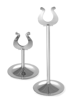 Menyholder, rustfritt st&#229;l H&#248;yde 20 cm