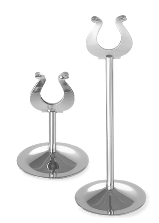 Menyholder, rustfritt stål 10 eller 20 cm