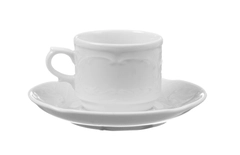 Tallerken til espressokopp Flora
