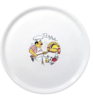 Pizzatallerken, Ø33 cm Hvit, Traditional Pizzaiolo 