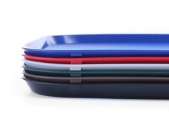 Serveringsbrett/Fastfood-brett, Rød 35x45x2 cm