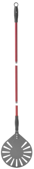 Pizzaspade perforert rund 230x1200 mm
