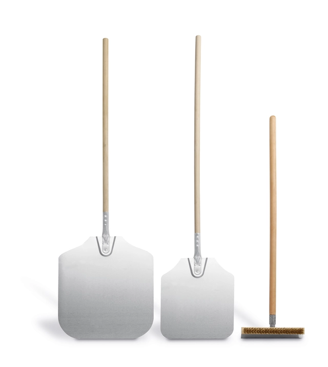 Børste til pizzaovn Med skrape 