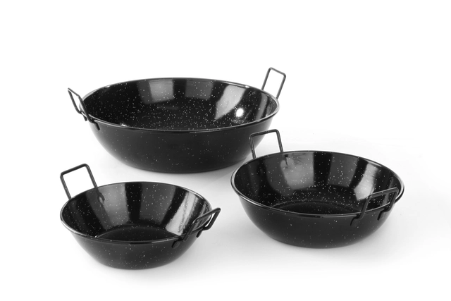 Emaljert paella skål Ø245x70 mm 