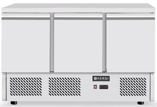 Kjølebenk 3 dørs, 136 cm 